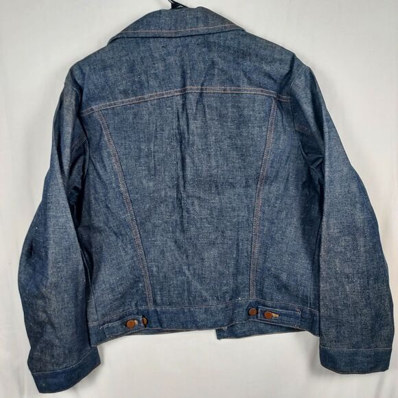 Vintage Maverick Cowboy Cut Denim Jacket NWT 1973 USA Sz 38 Blue Bell NOS - Picture 2 of 16